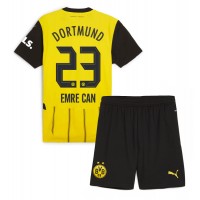 Borussia Dortmund Emre Can #23 Hjemme Trøje Børn 2024-25 Kortærmet (+ Korte bukser)